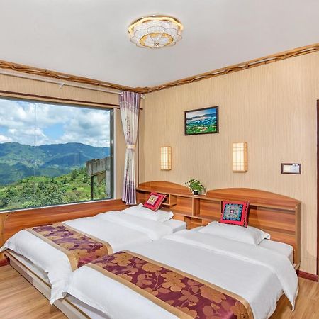 Longji Rice Terraces Green View Guesthouse Longsheng Zewnętrze zdjęcie