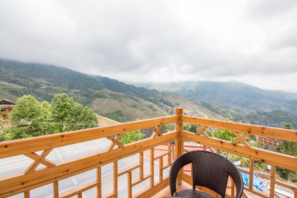 Longji Rice Terraces Green View Guesthouse Longsheng Zewnętrze zdjęcie