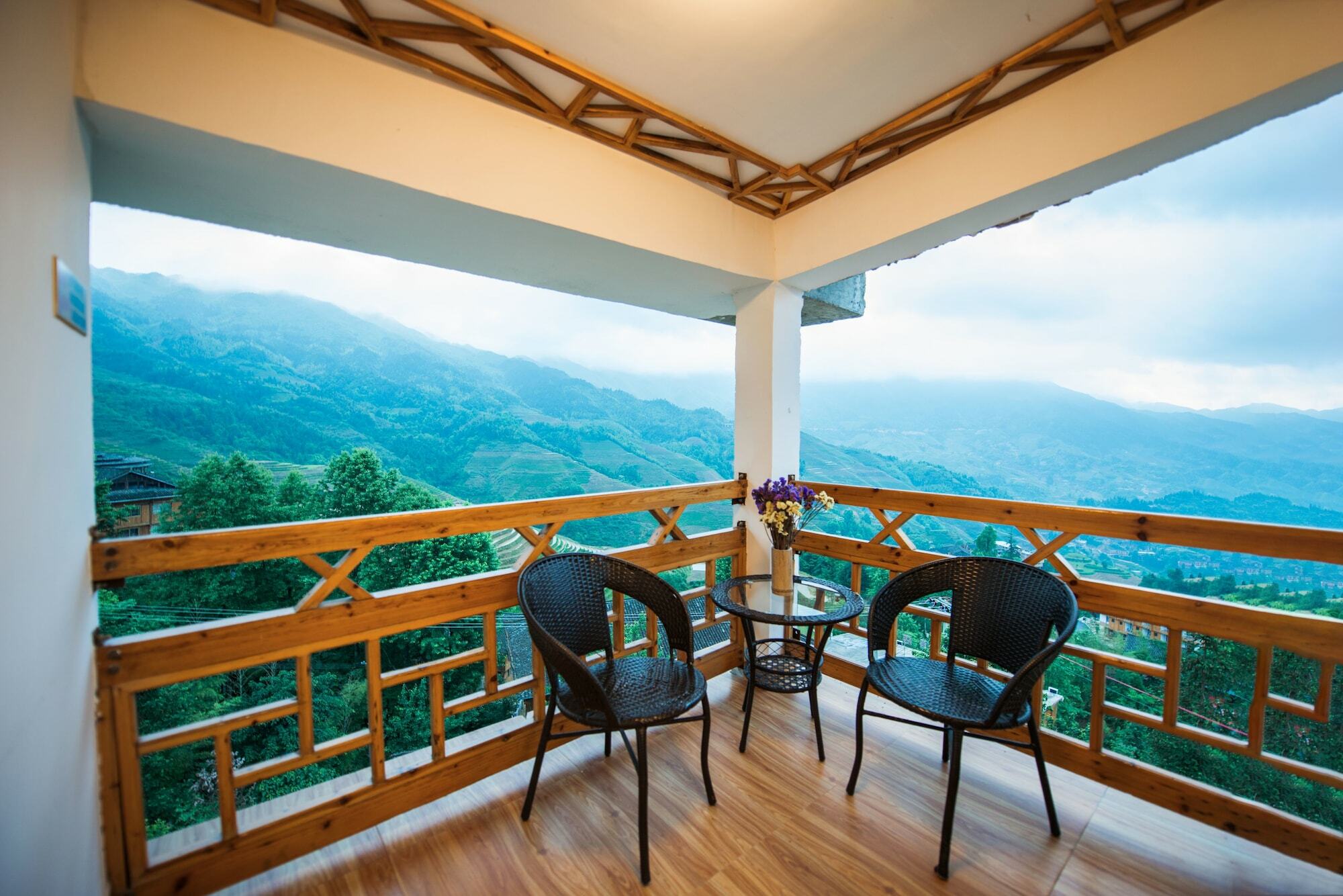 Longji Rice Terraces Green View Guesthouse Longsheng Zewnętrze zdjęcie
