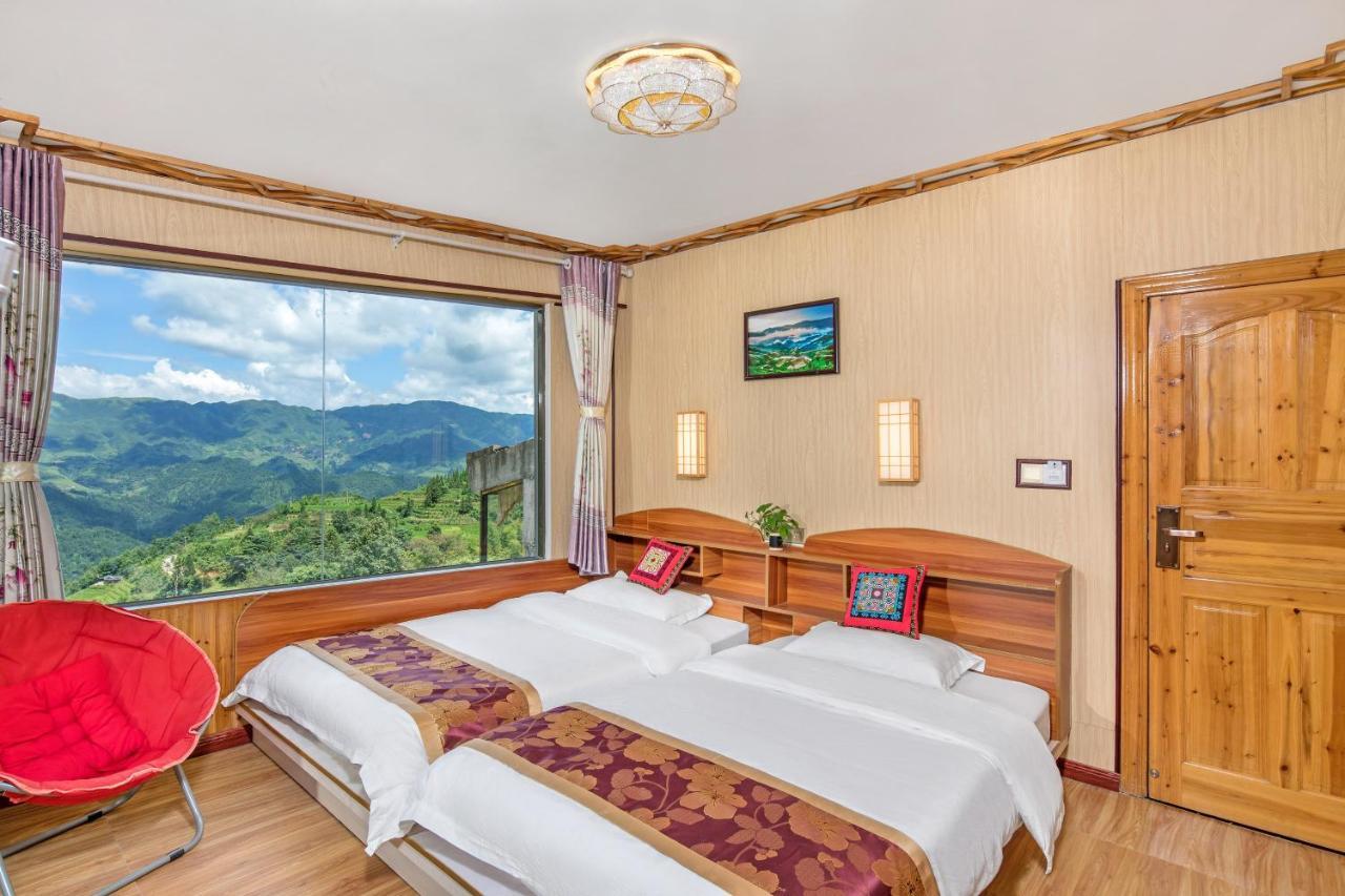 Longji Rice Terraces Green View Guesthouse Longsheng Zewnętrze zdjęcie