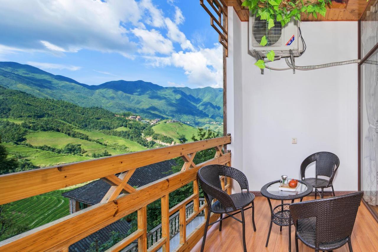 Longji Rice Terraces Green View Guesthouse Longsheng Zewnętrze zdjęcie