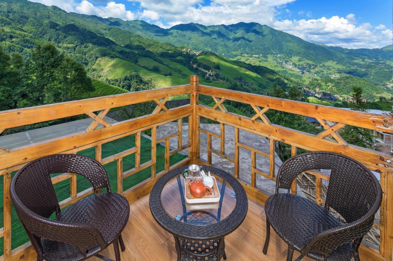 Longji Rice Terraces Green View Guesthouse Longsheng Zewnętrze zdjęcie