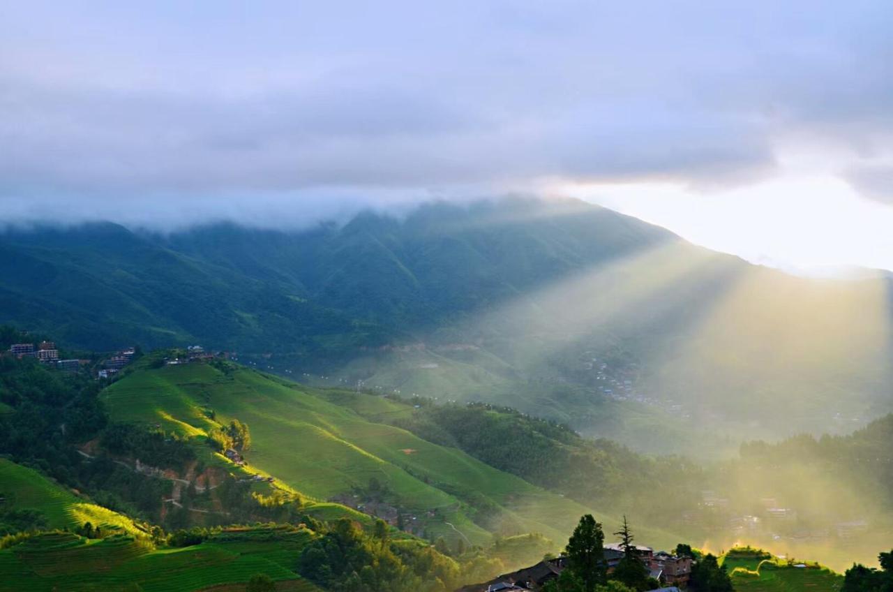 Longji Rice Terraces Green View Guesthouse Longsheng Zewnętrze zdjęcie